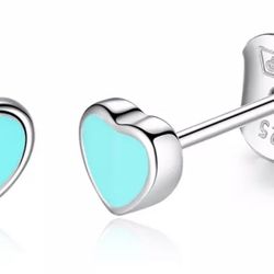 New! Tiffany Color Earrings - Studs $20