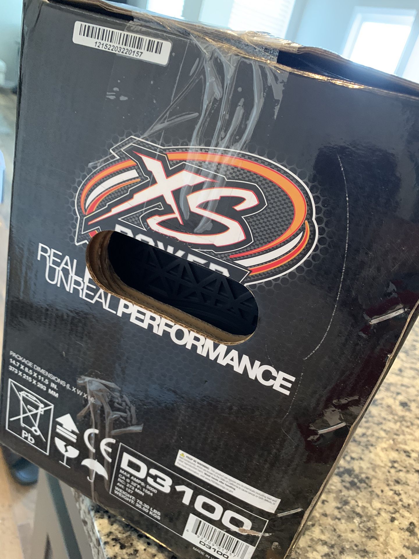 XS Power  D3100 Car Audio/ AGM Battery