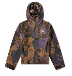NIKE ACG WOLF TREE CAMO PRINT JACKET