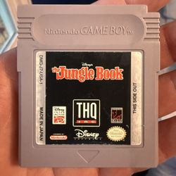 Disney's The Jungle Book (Nintendo Game Boy, 1994) Authentic- Tested