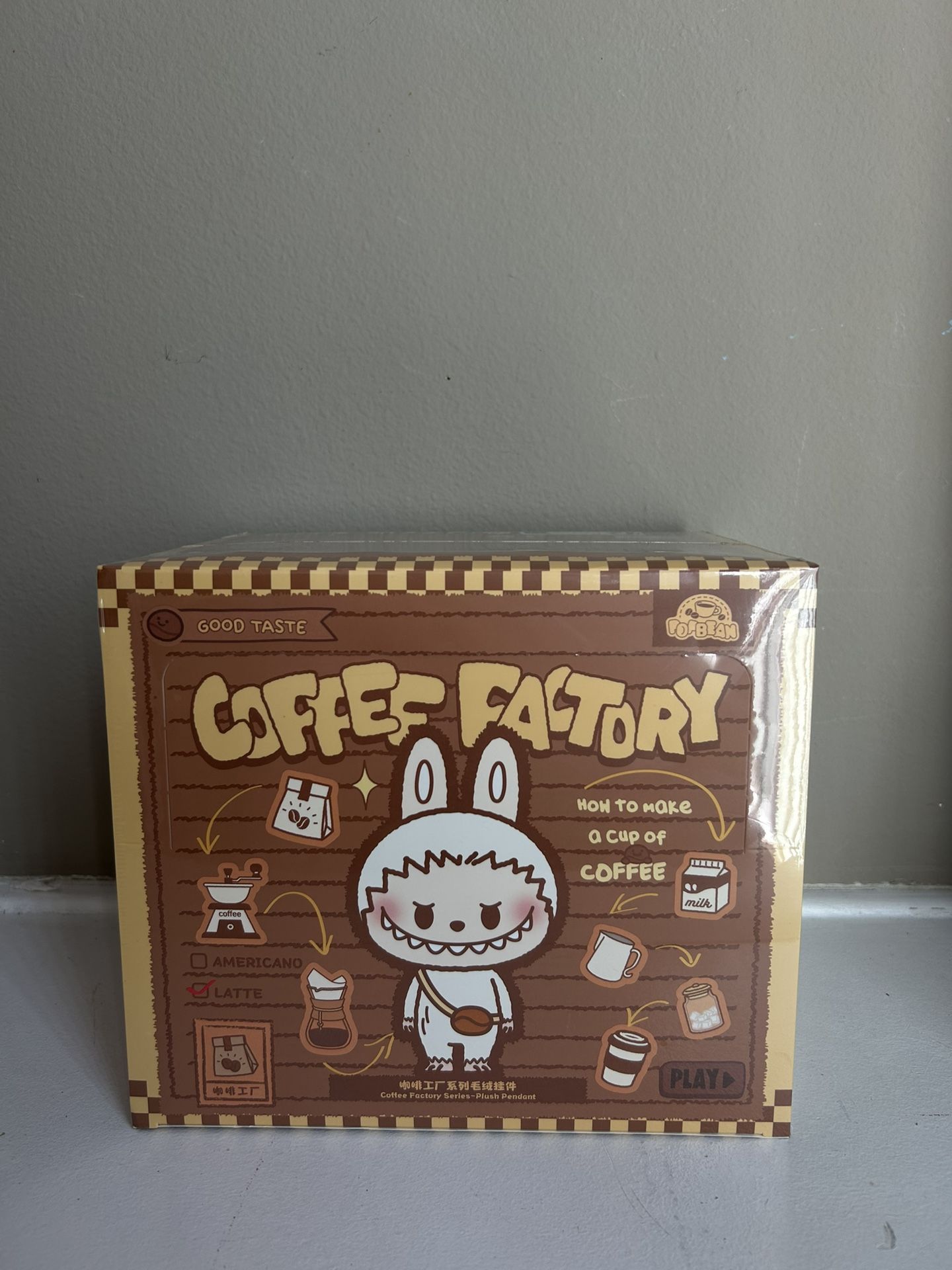 Pop Mart Coffee Factory Series 