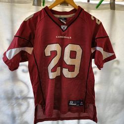 Arizona Cardinals Youth #29 Dominique Rodgers-Cromartie Red/White/Black Reebok NFL Youth Large Jersey Used 