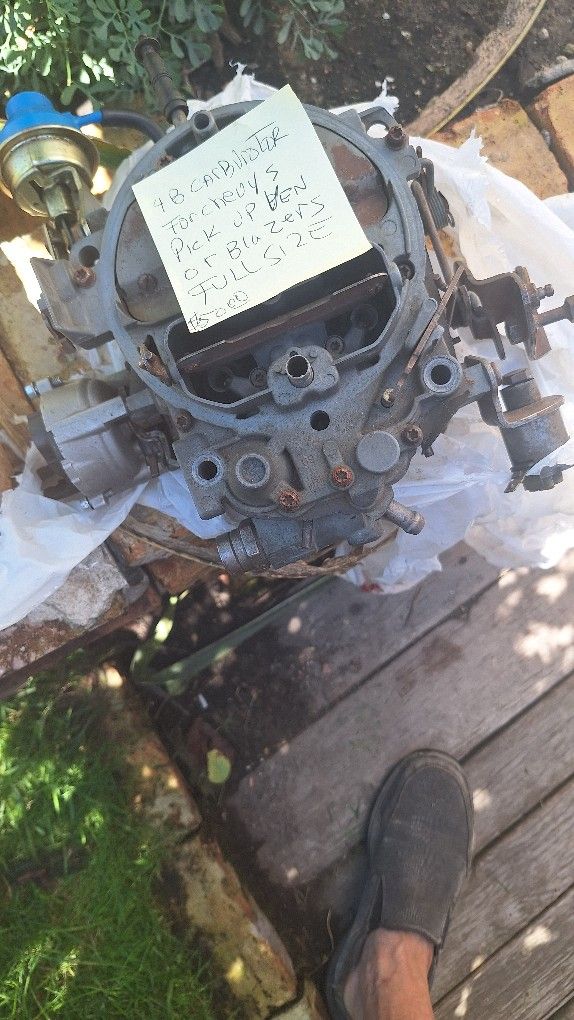4 before Carb for Chevys ful Size1981to1988