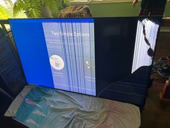 75” Samsung Flatscreen TV (Broken)