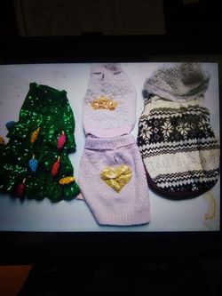DOG CLOTHES EACH $3