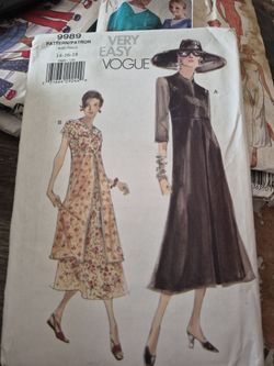 Vintage vogue pattern