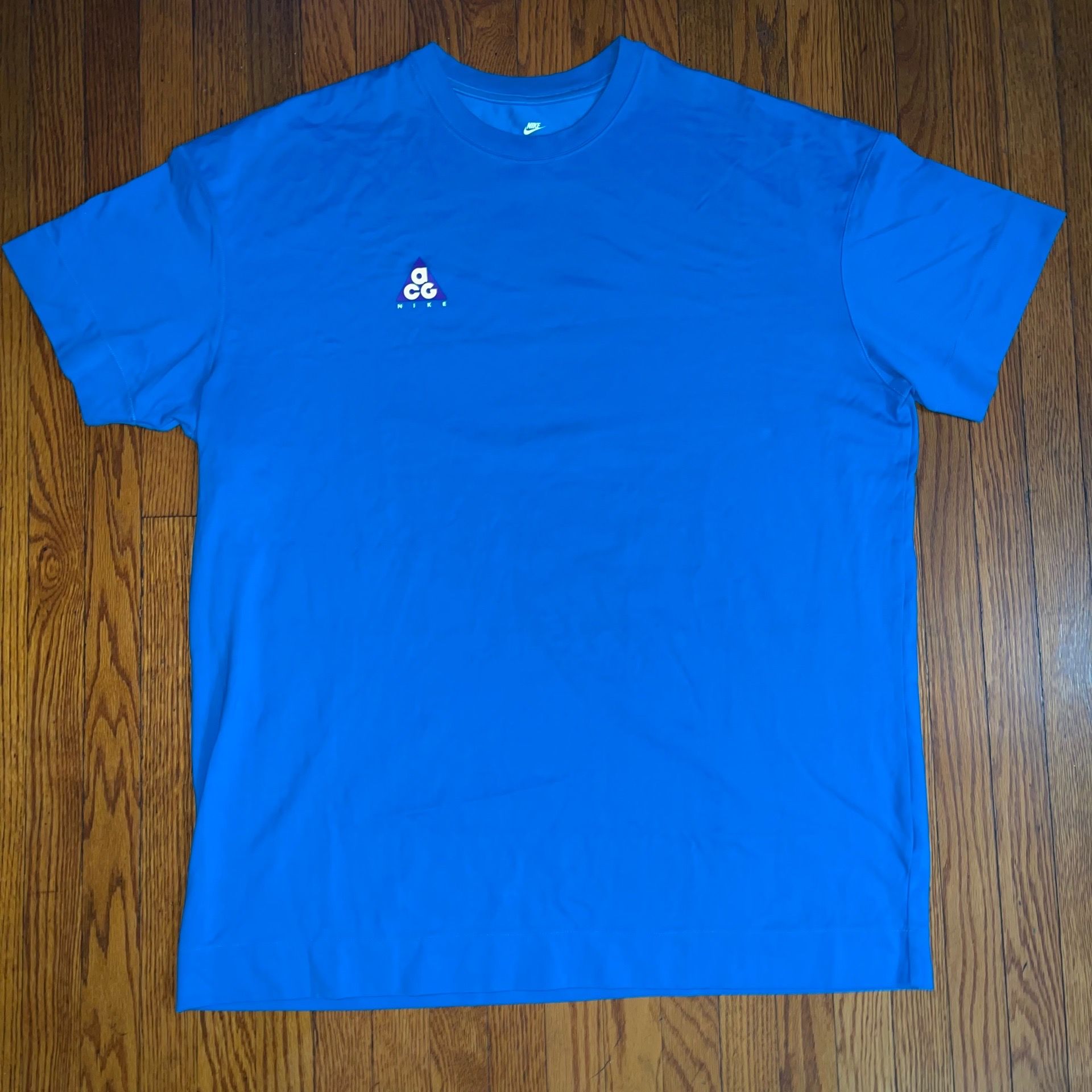 Nike ACG turquoise shirt