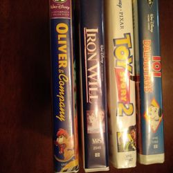 Disney Vhs Tapes