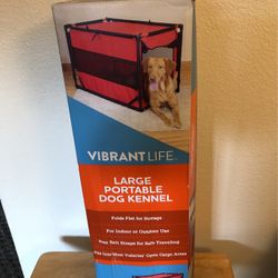 Large Portable Dog Kennel