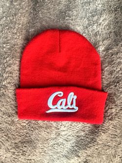 Cali embroidered beanie