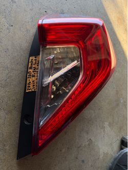 2016 2017 2018 2019 2020 2021 Honda Civic Sedan rear right tail light