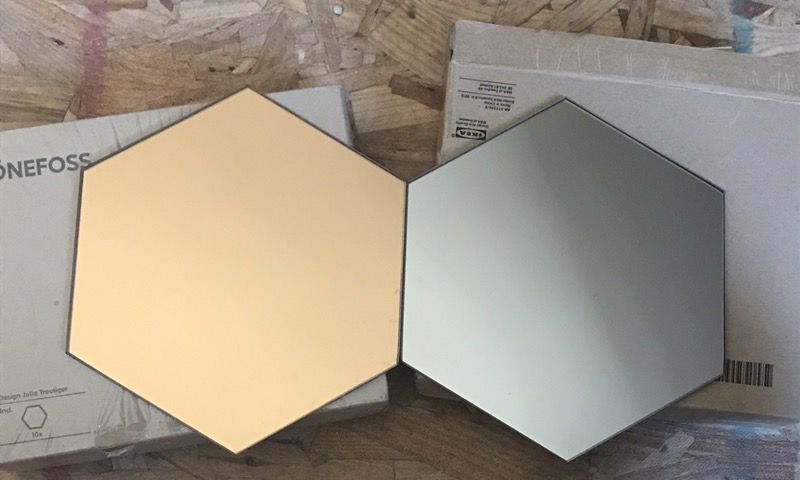 IKEA HÖNEFOSS MIRROR (18x21 cm-10pack)