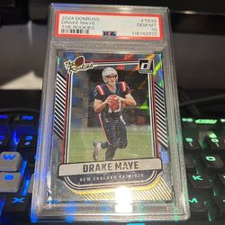 PSA 10 2024 Donruss The Rookies Drake maye