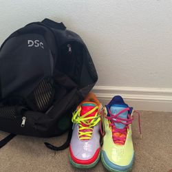 Basketball Bag And Shoes 