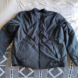 NIKE BLACK BOMBER JACKET MENS