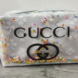 Gucci makeup bag, new:
