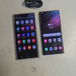 Samsung s22 ultra 256 gb Tmobile fully paid factory unlocked for all carriers including metropcs lycamobile simple mobile sprint ultra mobile mints mo