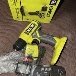 RYOBI ONE+ 18V Cordless 3/8 in. Drill/Driver Kit with 1.5 Ah Battery and Charger