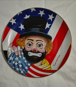 1990 THE FREEDOM COLLECTION - RED SKELTON - PORCELAIN PLATE 8"