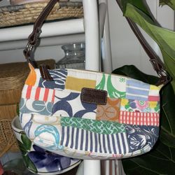 Vintage Y2K Coach Purse Boho 