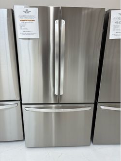 THIS WEEK ONLY Stainless Steel French Door Refrigerator