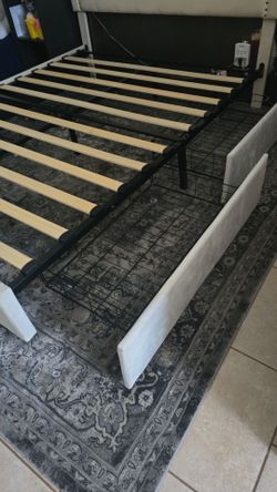 Queen Frame and Headboard
