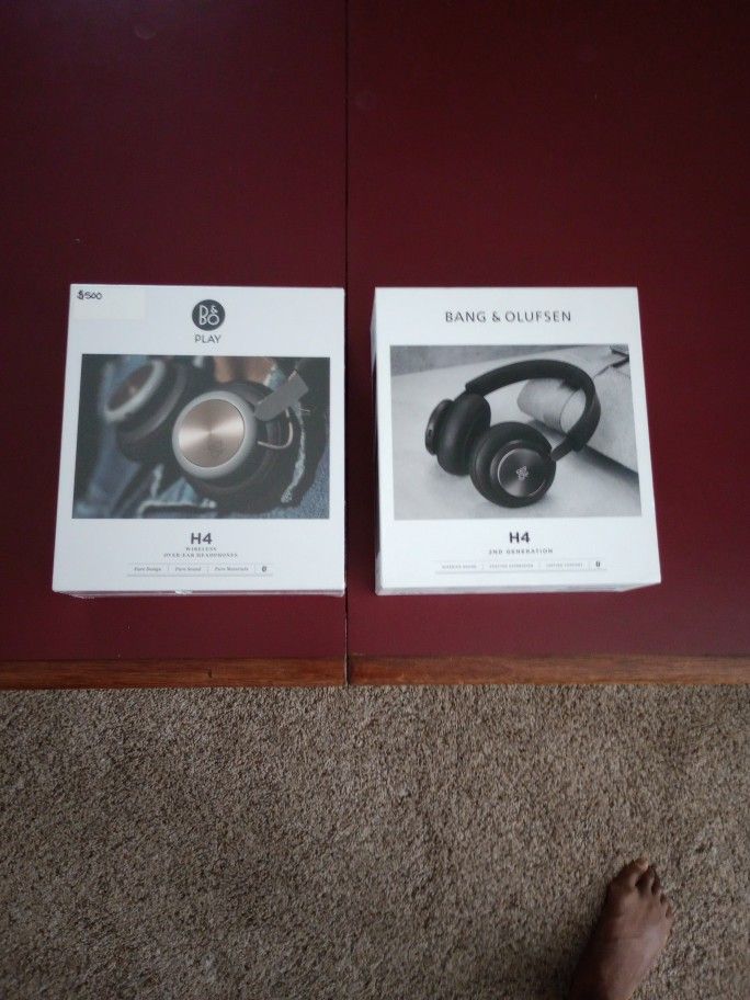 BRAND NEW BANG & OLUFSEN BEOPLAY H4 - Wireless Over-Ear Headphones