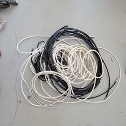 Various length of cable with, splitters and connectors