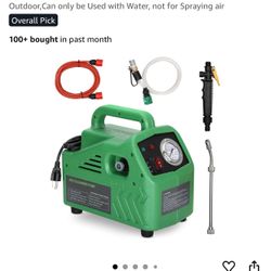 Coil Cleaning Portable Pressure Washer 