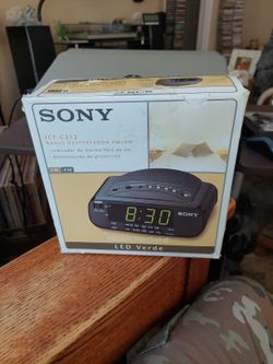 Sony Alarm Clock 