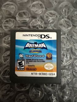 Batman The Brave and The Bold Nintendo DS