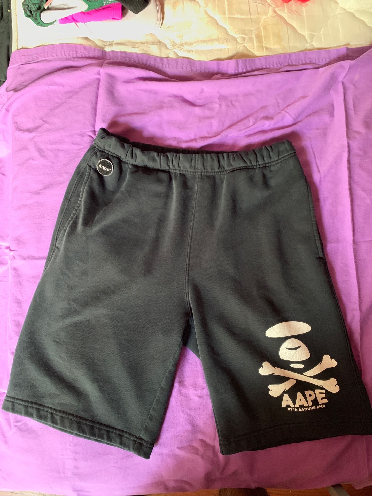 Bape crossbone shorts