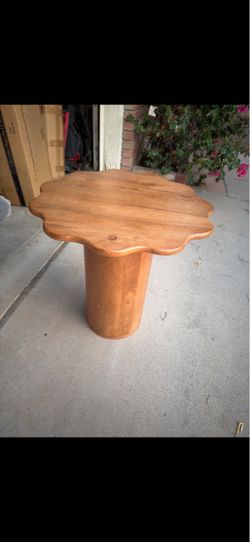 Side table.