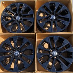 19” Toyota RAV4 factory wheels rims gloss black new