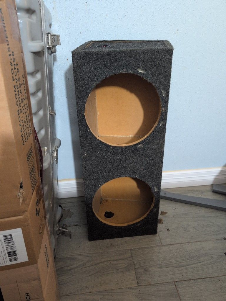 12 Inch 2x Subwoofer Box