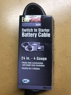New battery cable