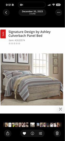 Signature Design by Ashley Culverbach QueenPanel Bed