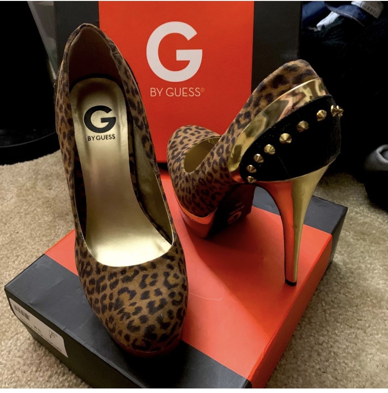 rekruut grillen vrachtauto Guess Leopard Print Shoes for Sale in Rockville, MD - OfferUp