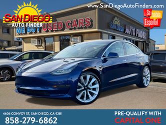 2018 Tesla Model 3 Long Range Battery AWD, Autopilot, EV,
