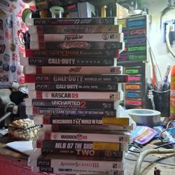 Playstation 3 And Playstation 2 Games