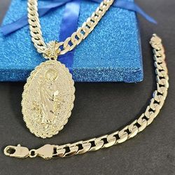 I Deliver I Ship 14k Gold Plated Chain Set