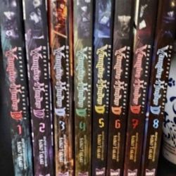 Vampire Hunter D English Manga Volumes 1-8