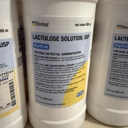 Lactulose Solution Expires 2027 $15 Each Bottle