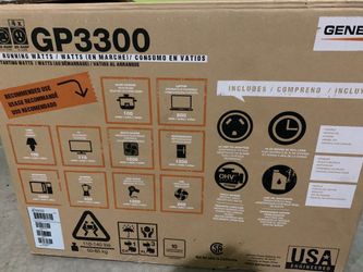GP3300 WATT GENERATOR