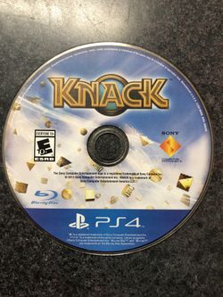 Knack Game for PS4
