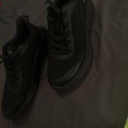 All Black Athletic Nike Shoes