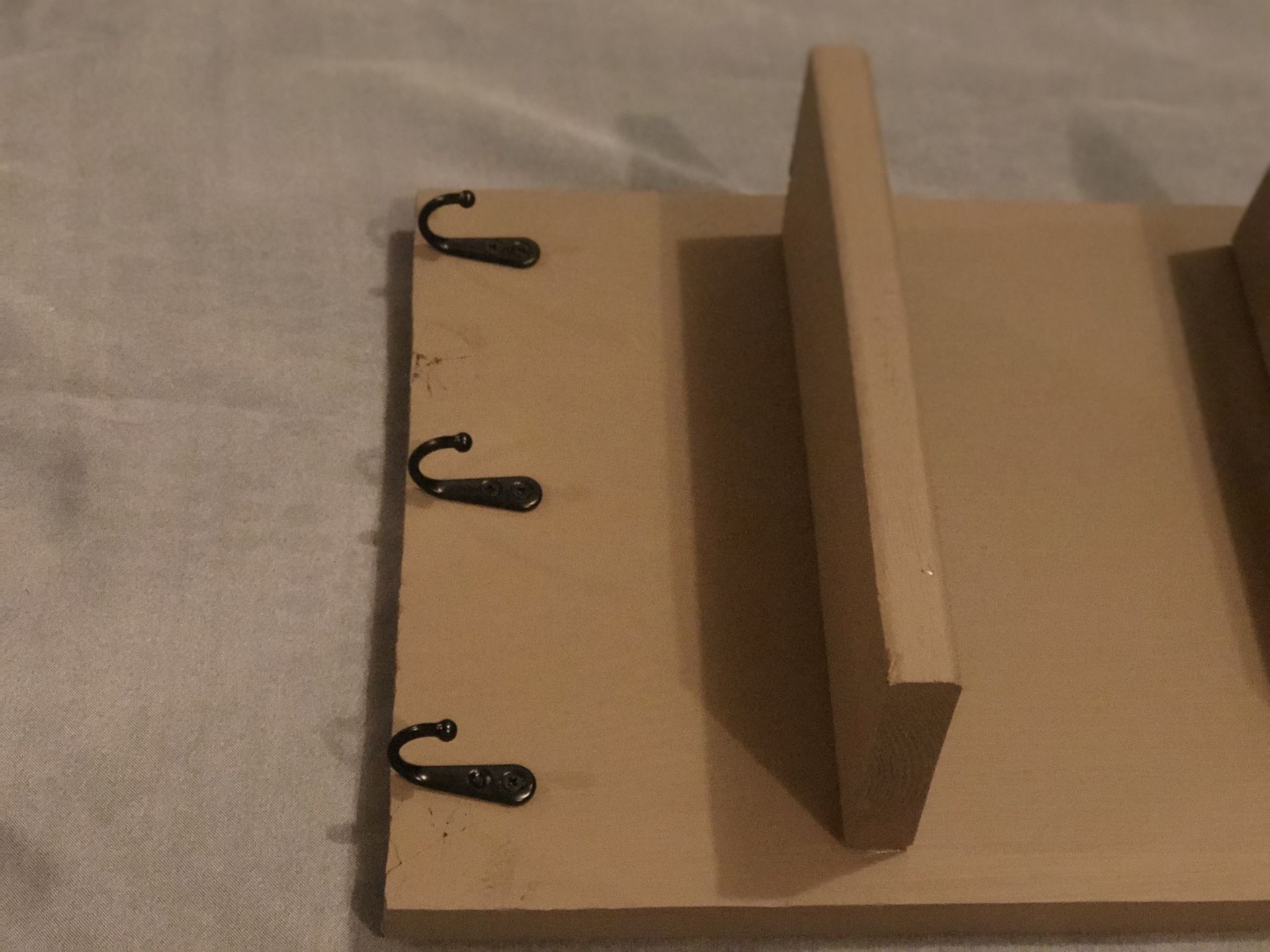 Handmade wooden shelf