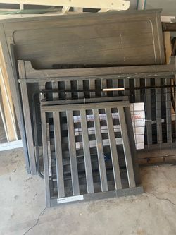 Crib and matching dresser