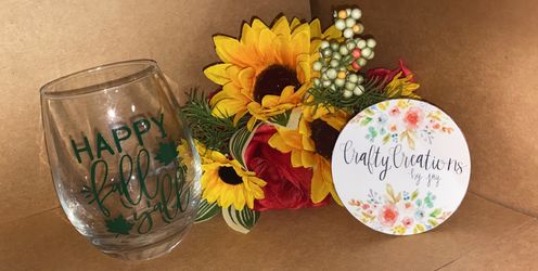 Fall Wine Glasses