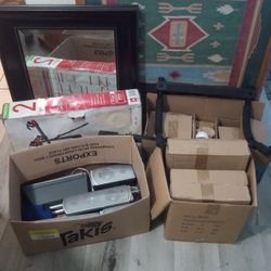 New plates, New Sauce Containers, New 2 BIKE Rack, Picture, Surround Sound Speakers 